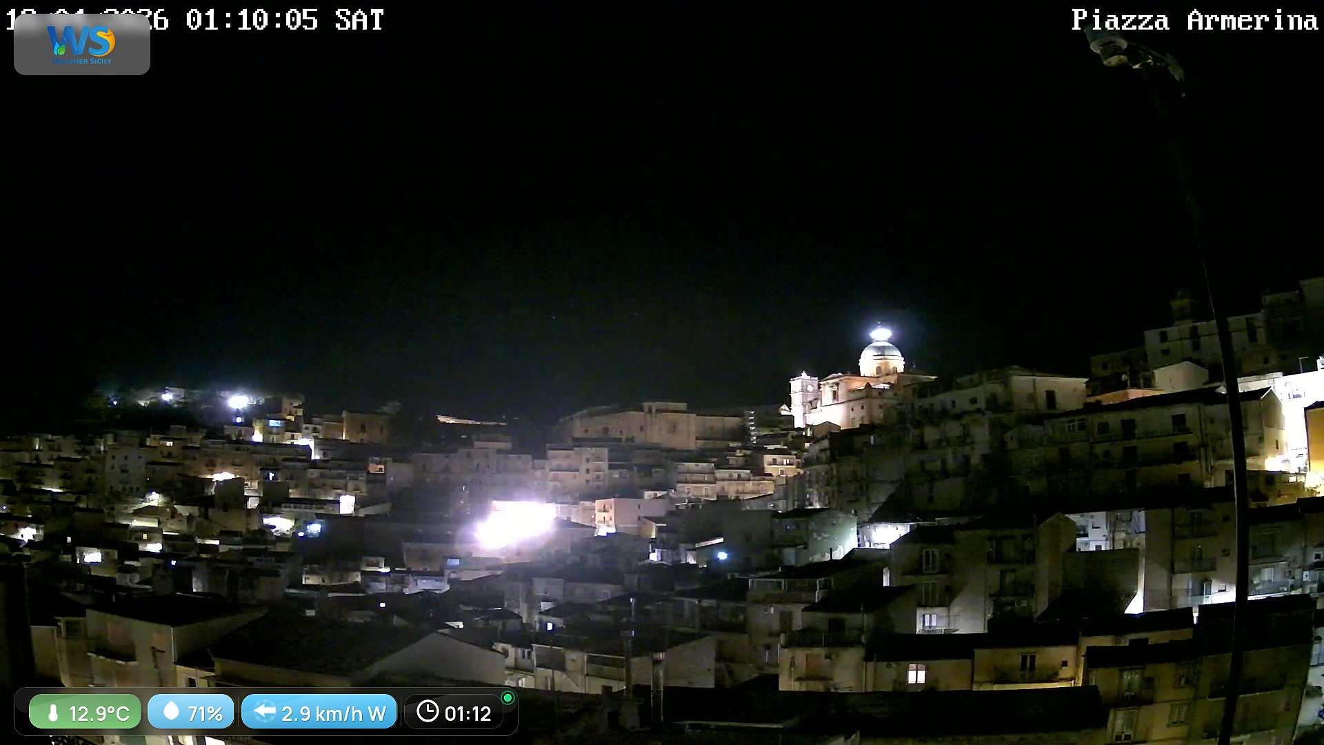 immagine della webcam nei dintorni di Mirabella Imbaccari: webcam Piazza Armerina