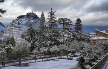 Sicilia, torna il freddo: nevica a Mistretta. Quota neve in calo nel pomeriggio.