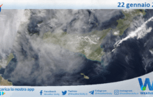 Sicilia: immagine satellitare Nasa di venerdì 22 gennaio 2021