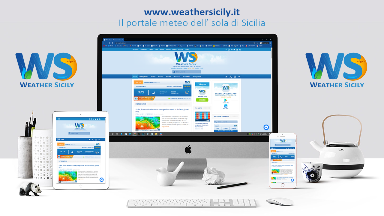 Novità in Sicilia: Weather Sicily cambia immagine con la versione 2.0