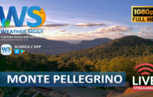 Sicilia: arriva webcam streaming al Santuario di Santa Rosalia, sul Monte Pellegrino.