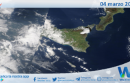 Sicilia: immagine satellitare Nasa di giovedì 04 marzo 2021