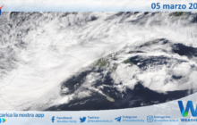 Sicilia: immagine satellitare Nasa di venerdì 05 marzo 2021