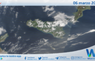 Sicilia: immagine satellitare Nasa di sabato 06 marzo 2021