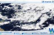 Sicilia: immagine satellitare Nasa di giovedì 18 marzo 2021