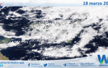 Sicilia: immagine satellitare Nasa di giovedì 18 marzo 2021