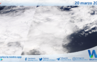 Sicilia: immagine satellitare Nasa di sabato 20 marzo 2021