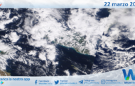 Sicilia: immagine satellitare Nasa di lunedì 22 marzo 2021