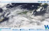 Sicilia: immagine satellitare Nasa di domenica 04 aprile 2021