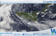 Sicilia: immagine satellitare Nasa di domenica 11 aprile 2021