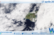 Sicilia: immagine satellitare Nasa di sabato 17 aprile 2021