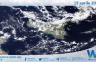 Sicilia: immagine satellitare Nasa di lunedì 19 aprile 2021