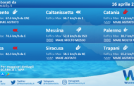 Sicilia: condizioni meteo-marine previste per venerdì 16 aprile 2021