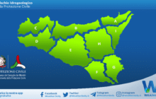 Sicilia: avviso rischio idrogeologico per mercoledì 19 maggio 2021