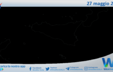 Sicilia: immagine satellitare Nasa di giovedì 27 maggio 2021