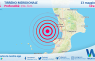 Sicilia: scossa di terremoto magnitudo 3.1 nel Tirreno Meridionale (MARE)