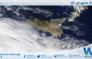 Sicilia: immagine satellitare Nasa di martedì 01 giugno 2021