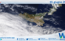 Sicilia: immagine satellitare Nasa di martedì 01 giugno 2021