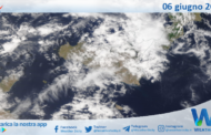 Sicilia: immagine satellitare Nasa di domenica 06 giugno 2021