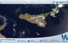 Sicilia: immagine satellitare Nasa di venerdì 11 giugno 2021