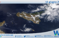 Sicilia: immagine satellitare Nasa di sabato 12 giugno 2021