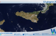 Sicilia: immagine satellitare Nasa di domenica 13 giugno 2021