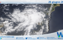 Sicilia: immagine satellitare Nasa di sabato 26 giugno 2021