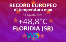 +48.8 gradi a Siracusa: un record europeo ampiamente annunciato da Weather Sicily.