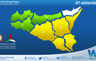 Sicilia: avviso rischio idrogeologico per martedì 07 settembre 2021