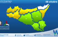 Sicilia: avviso rischio idrogeologico per venerdì 08 ottobre 2021