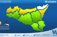 Sicilia: avviso rischio idrogeologico per sabato 09 ottobre 2021