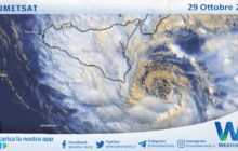 Sicilia: Apollo non è ancora un TLC. Per il momento resta una tempesta subtropicale.