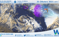 Ciclone sul Canale di Sicilia: nuovo peggioramento in serata ad est. Onde fino a 4 metri.