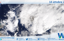 Sicilia: immagine satellitare Nasa di giovedì 14 ottobre 2021