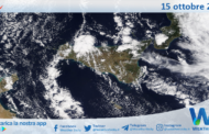 Sicilia: immagine satellitare Nasa di venerdì 15 ottobre 2021