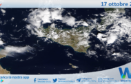 Sicilia: immagine satellitare Nasa di domenica 17 ottobre 2021