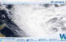 Sicilia: immagine satellitare Nasa di venerdì 29 ottobre 2021