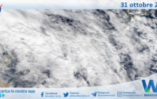 Sicilia: immagine satellitare Nasa di domenica 31 ottobre 2021