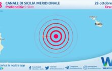 Sicilia: forte scossa di terremoto 3.8 a Lampedusa