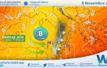 Sicilia, atteso il passaggio di una linea temporalesca lunedì: possibili fenomeni intensi.