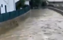 Maltempo in Sicilia: torrente in piena a Calatafimi. VIDEO