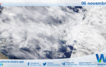 Sicilia: immagine satellitare Nasa di sabato 06 novembre 2021