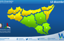 Sicilia: avviso rischio idrogeologico per domenica 12 dicembre 2021