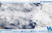 Sicilia: immagine satellitare Nasa di martedì 14 dicembre 2021