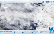 Sicilia: immagine satellitare Nasa di venerdì 18 febbraio 2022