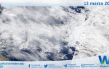 Sicilia: immagine satellitare Nasa di domenica 13 marzo 2022