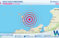 Sicilia: scossa di terremoto magnitudo 2.5 nei pressi di Isole Eolie (Messina)