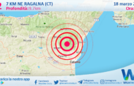 Scossa di terremoto magnitudo 3.2 nei pressi di Ragalna (CT)