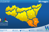 Sicilia: emessa allerta meteo arancione sul comparto sud-orientale per domenica 8 maggio 2022. Gialla altrove.