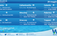 Sicilia: condizioni meteo-marine previste per domenica 29 maggio 2022